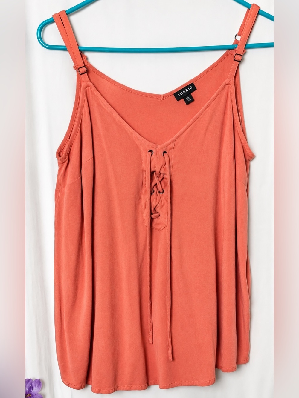 Torrid Sophie Lace-Up Cami Size 00(Medium)